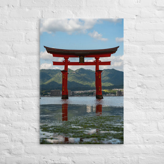 Great gate on canvas